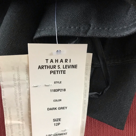 Women’s Dark Gray Business Pantsuit. - Picture 4 of 4